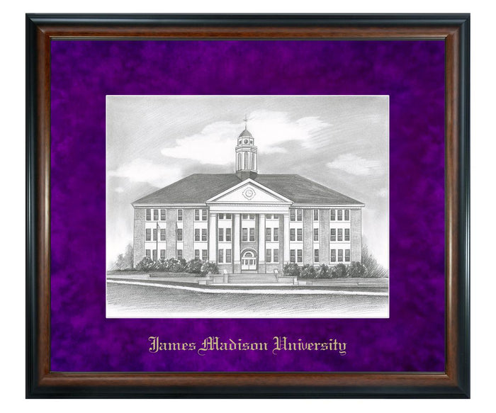 James Madison University Litho Frame,Diploma Frame (XNL)