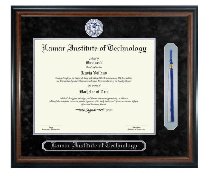 Lamar Institute of Technology Diploma Frame (SNT)