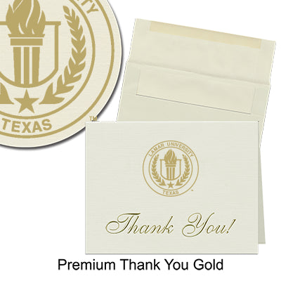 Lamar University Thank You Cards