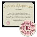 Lenoir-Rhyne University Certificate of Appreciation