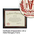 Loma Linda University Certificate with Frame