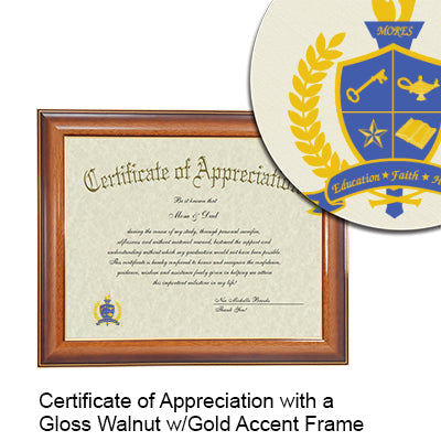 McNeese State University Certificate with Frame