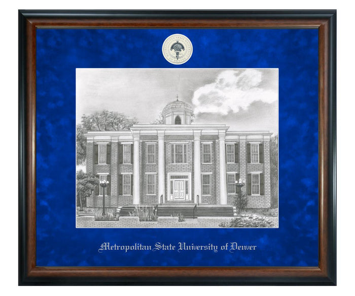 Metropolitan State University of Denver Litho Frame,Diploma Frame (XSNL)