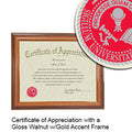 Miami University Certificate with Frame
