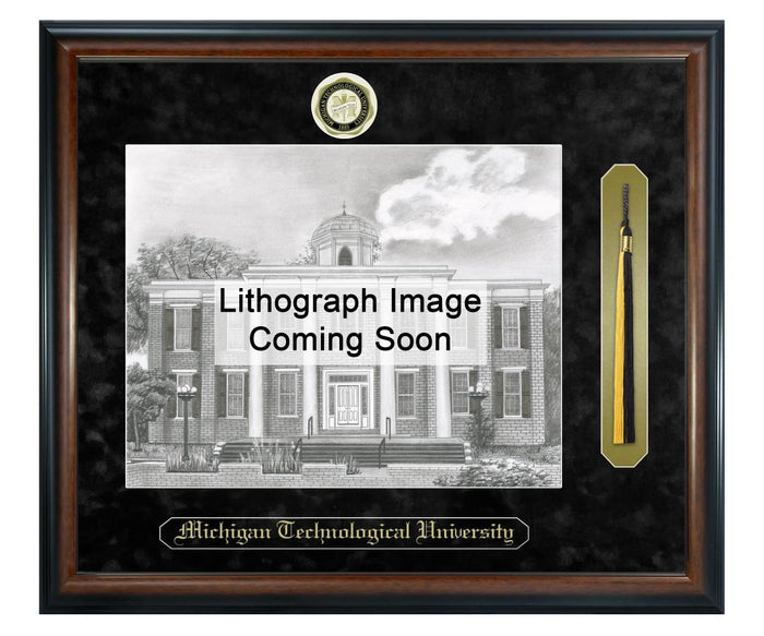 Michigan Technological University Litho Frame,Diploma Frame (XSNTL)