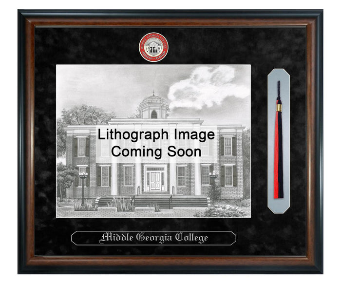 Middle Georgia College Litho Frame,Diploma Frame (XSNTL)