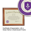 Middle Georgia State University Certificate with Frame