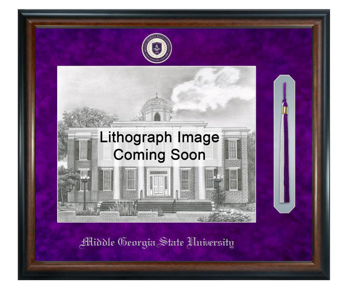 Middle Georgia State University Litho Frame,Diploma Frame (XSNTL)