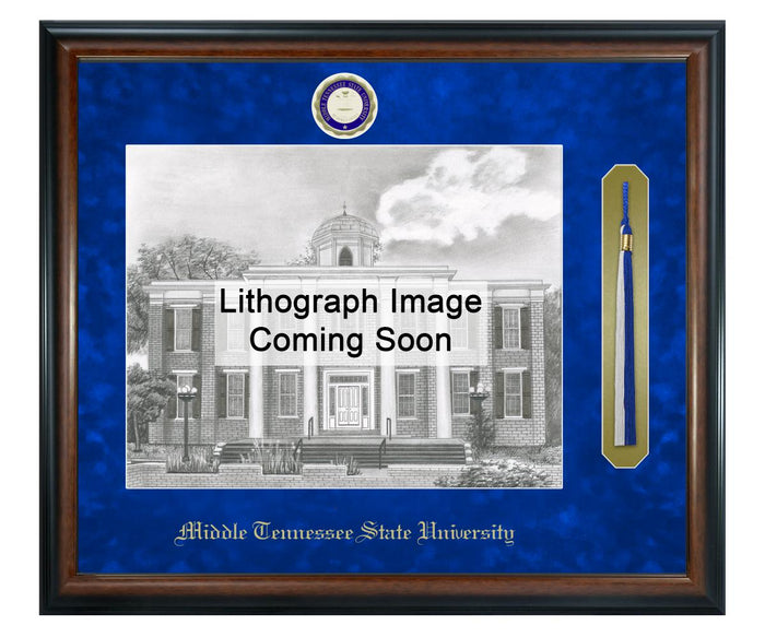 Middle Tennessee State University Litho Frame,Diploma Frame (XSNTL)