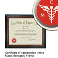 Millers College of Nursing Certificate with Frame