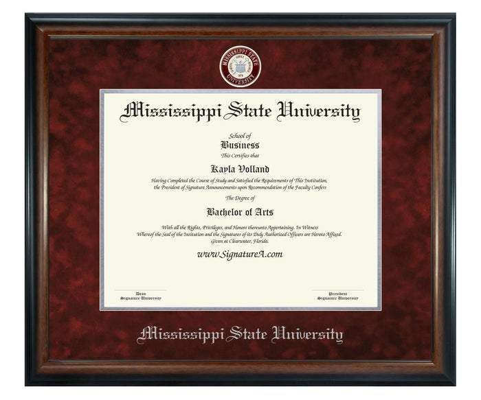Mississippi State University Diploma Frame (SN)