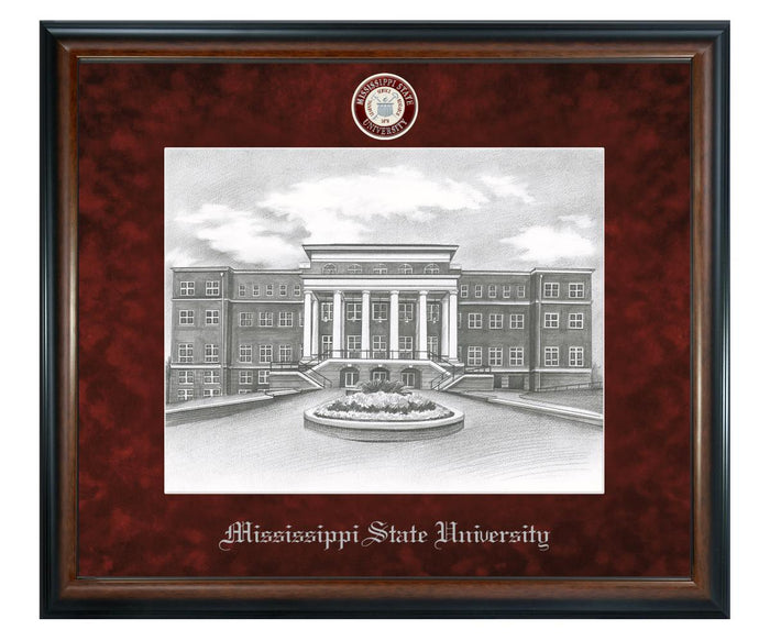 Mississippi State University Litho Frame,Diploma Frame (XSNL)