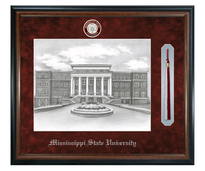 Mississippi State University Litho Frame,Diploma Frame (XSNTL)