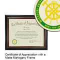 Missouri University of Science and Technology Certificate with Frame