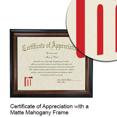 Moberly Area Community College Certificate with Frame