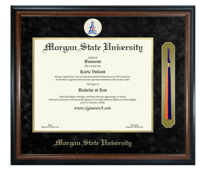 Morgan State University Diploma Frame (SNT)