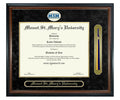 Mount St. Mary's University Diploma Frame (SNT)