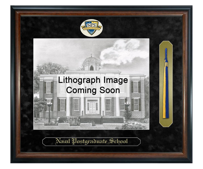 Naval Postgraduate School Litho Frame,Diploma Frame (XSNTL)