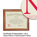 Navarro College Certificate with Frame