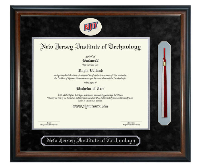 New Jersey Institute of Technology Diploma Frame (SNT)