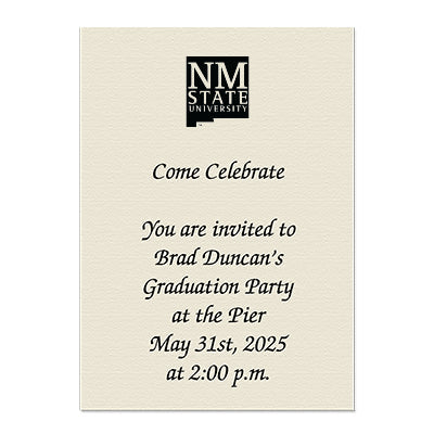 New Mexico State University Personal Notecard
