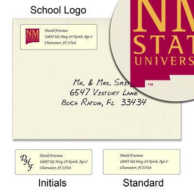New Mexico State University Return Address Labels