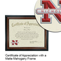 Nicholls State University Certificate with Frame