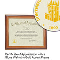 Northern Illinois University Certificate with Frame