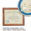 Ohio Christian University Certificate with Frame