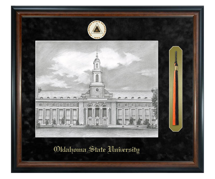 Oklahoma State University Litho Frame,Diploma Frame (XSNTL)