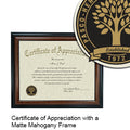 Pasco-Hernando State College Certificate with Frame