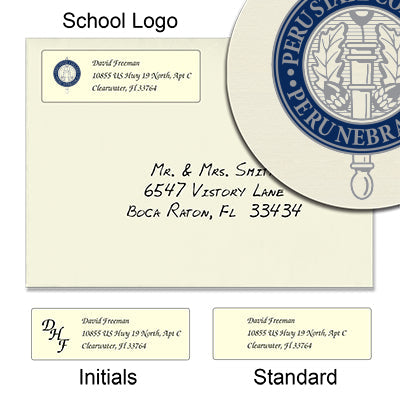Peru State College Return Address Labels