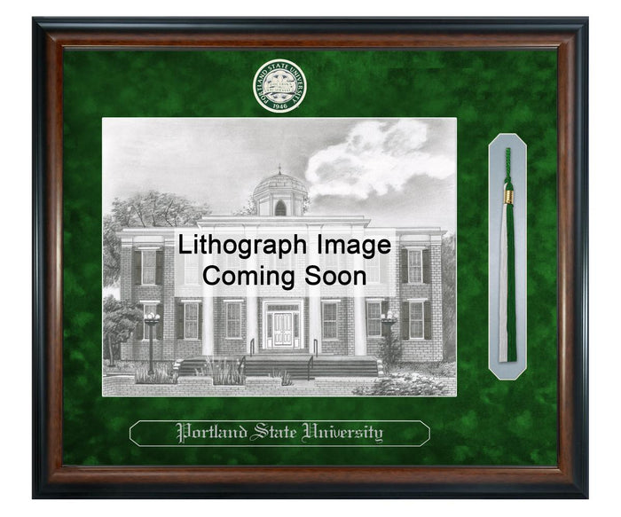 Portland State University Litho Frame,Diploma Frame (XSNTL)