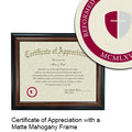 Reformed Theological Seminary Certificate with Frame