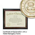 Ripon College Certificate with Frame