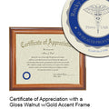 Rocky Mountain University of Health Professions Certificate with Frame