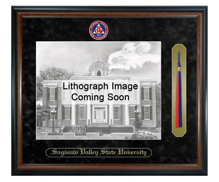 Saginaw Valley State University Litho Frame,Diploma Frame (XSNTL)