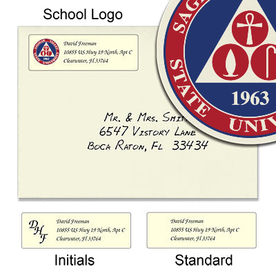 Saginaw Valley State University Return Address Labels