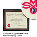 Saint Mary's College of California Certificate with Frame