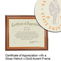 Sam Houston State University Certificate with Frame