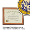 San Francisco State University Certificate with Frame