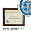 SAN JACINTO COLLEGE Certificate with Frame