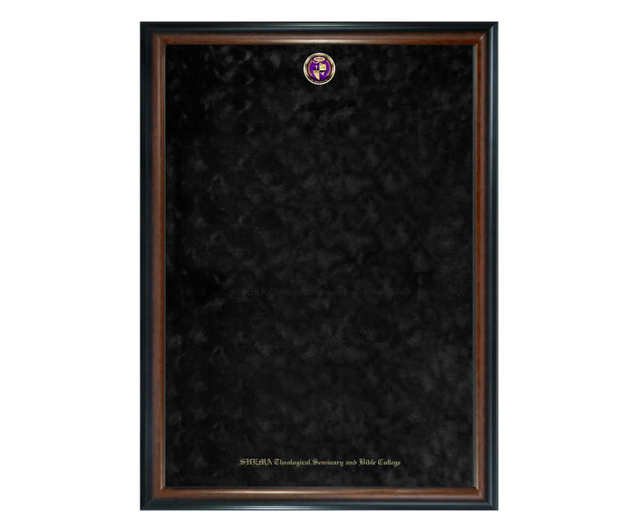 SHEMA Theological Seminary and Bible College Diploma Frame (SNL)