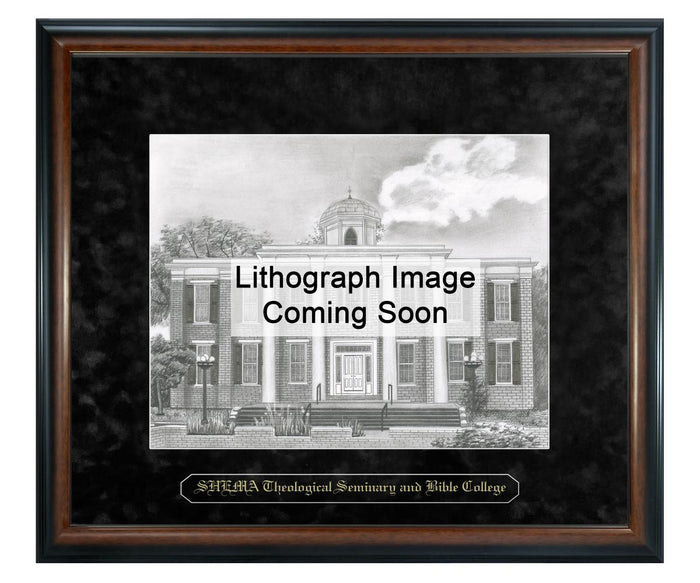 SHEMA Theological Seminary and Bible College Litho Frame,Diploma Frame (XNL)