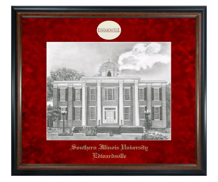 Southern Illinois University Edwardsville Litho Frame,Diploma Frame (XSNL)