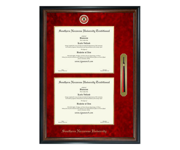 Southern Nazarene University Professional & Graduate Studies Diploma Frame (DSNT)