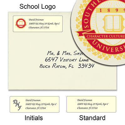 Southern Nazarene University Professional & Graduate Studies Return Address Labels