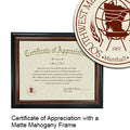 Southwest Minnesota State University Certificate with Frame