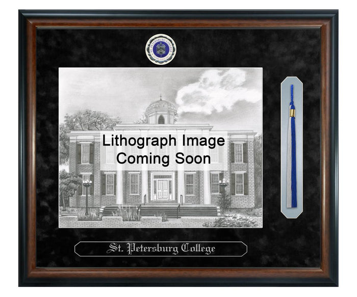 St. Petersburg College Litho Frame,Diploma Frame (XSNTL)