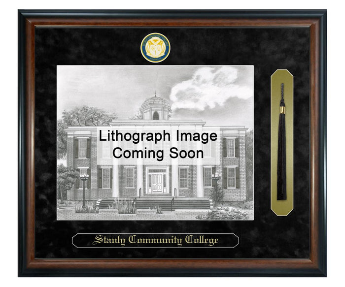 Stanly Community College Litho Frame,Diploma Frame (XSNTL)
